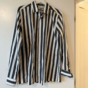 ASOS men’s striped button down shirt